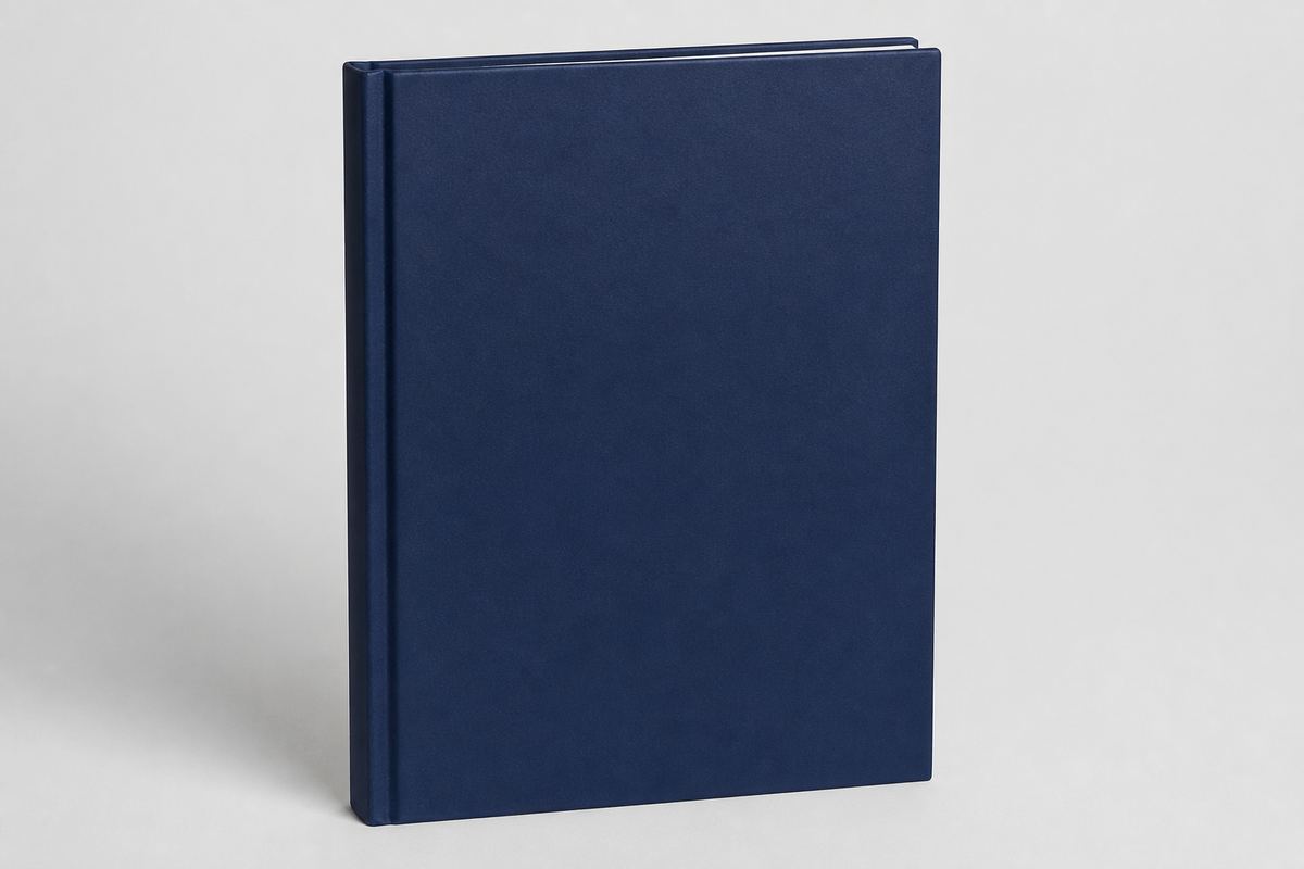 Plain A5 notebook