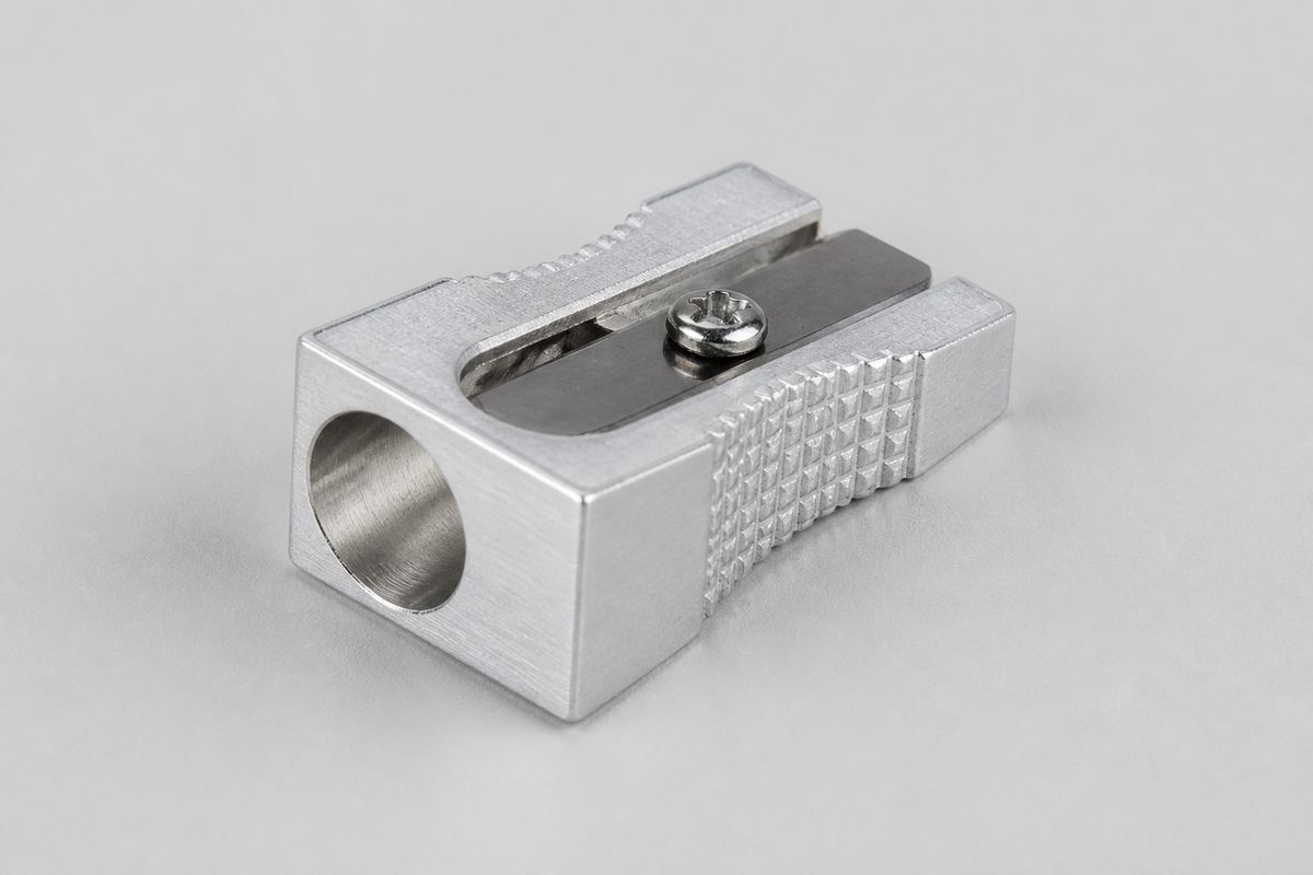 Metal pencil sharpener
